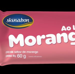 imagem do produto Picolé ao Leite de Morango