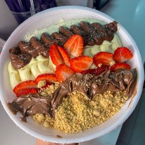 imagem do produto Marmita 1kg açaí + acomp. 