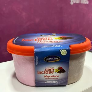 imagem do produto Sorvete Napolitano (SEM LACTOSE) 