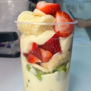 imagem do produto Salada de frutas com Creme Leitinho