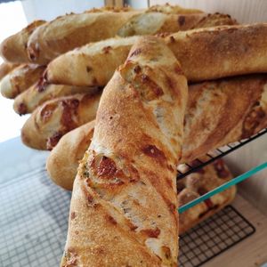 imagem do produto (CONGELADO) Baguete com queijo azul 