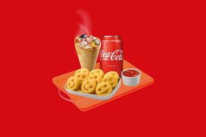 imagem do produto Combo Premium: Cone Premium + Batatas Smiles + Coca-Cola