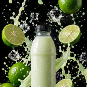 imagem do produto Suco Natural de Limão com Leite - 1 Litro