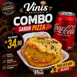 imagem do produto Pizza + coca lata 350ml