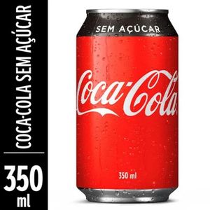 imagem do produto Coca lata 350ml zero