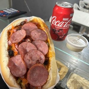 imagem do produto Combo dog do boteco +COCA LATA+ pote de maionese 
