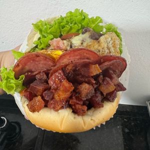 imagem do produto X CARNE + CALABRESA + BACON 