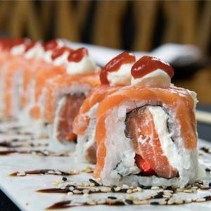 imagem do produto Uramaki de Salmão Spicy