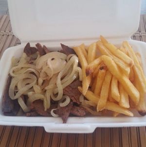 imagem do produto Porção de Bife com Fritas