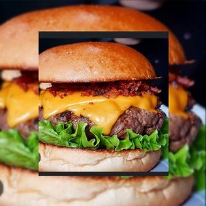 imagem do produto Burguer salada bacon+ batata 🍔🫡