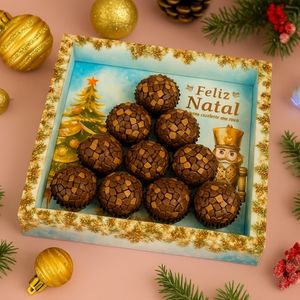 imagem do produto Caixa Árvore com 10 Brigadeiros