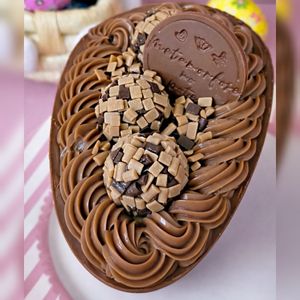 imagem do produto Ovo de Colher 400 gr - Brigadeiro Gourmet 