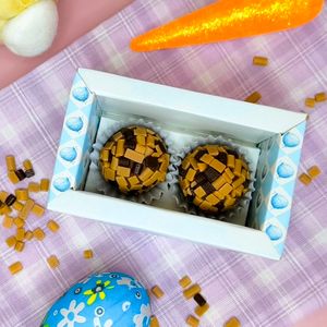 imagem do produto Caixinha com 2 Brigadeiros Gourmet Páscoa 