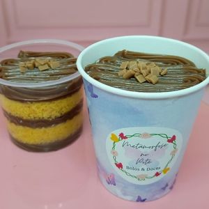 imagem do produto Bolo de Pote 210 Gr - Cenoura com Brigadeiro Gourmet 