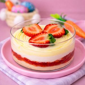 imagem do produto Ovo no Pote - Ninho com Morango 