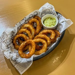 imagem do produto Anéis de cebola empanados (Onion rings)