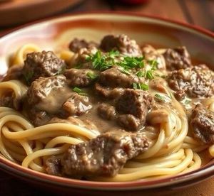 imagem do produto Spaghetti strogonoff filé mignon