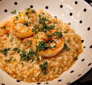 imagem do produto Risoto de camarão cremoso.