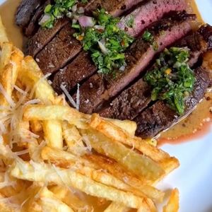 imagem do produto Filé com batata palito artesanal 