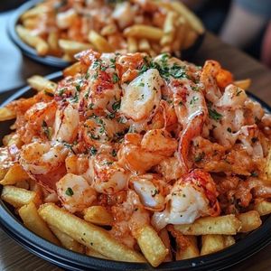 imagem do produto Fritas com camarão e queijo