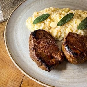 imagem do produto Risoto de palmito com filé 