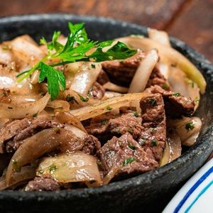 imagem do produto Bife frito acebolado 