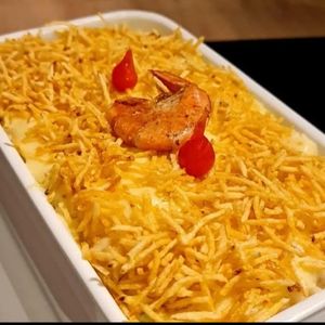 imagem do produto Camarão gratinado.