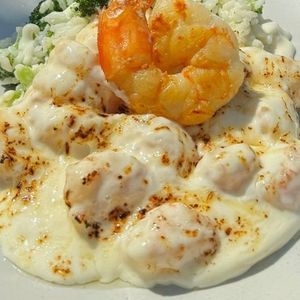 imagem do produto Risoto de camarão gratinado