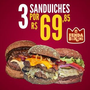 imagem do produto Combo Pra 3 pessoas 