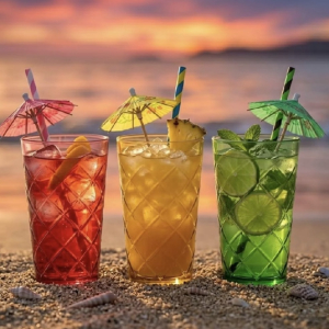 imagem do produto DRINKS DE MARACUJA , MORANGO, FRUTAS VERMELHAS COM GIN