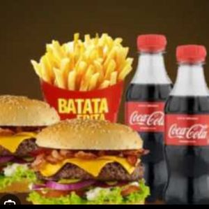 imagem do produto 2 X- Tudo + 2 Refrigerante 200ml + 2 batata