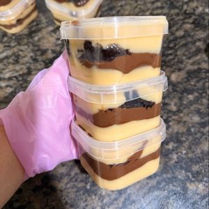 imagem do produto Bronwie no pote ninho c nutella 