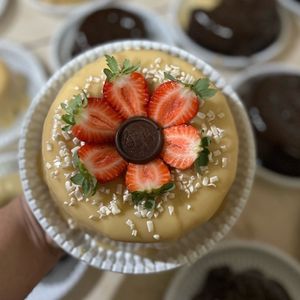 imagem do produto Vulcão ninho com morango