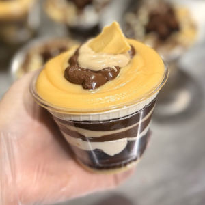imagem do produto Brownie no pote Kinder com Nutella