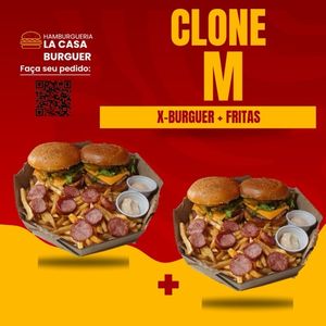imagem do produto Clone M De Hamburgueres com fritas 