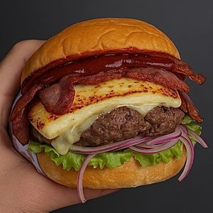 imagem do produto Espanha🇪🇸 (Queijo coalho, ketchup de goiabada e bacon)