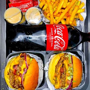 imagem do produto 2x Smash 2.0 + batata M + Refrigerante 1L