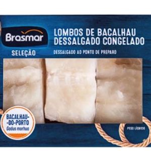 imagem do produto Lombo de Bacalhau Gadus Morhua Dessalgado 800g Brasmar