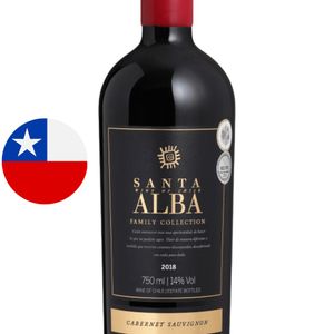 imagem do produto Vinho Santa Alba Family Collection Tinto (seco) Cabernet Sauvignon 750ml
