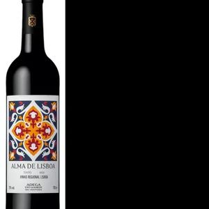 imagem do produto Vinho Português Tinto Fino Meio Seco Alma De Lisboa 750ml