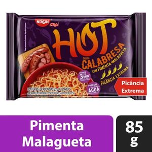 imagem do produto Macarrão Instantâneo Nissin Calabresa c/ Pimenta