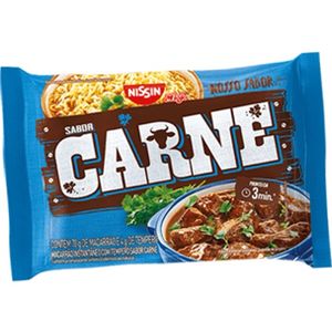 imagem do produto Macarrão Instantâneo Nissin Carne