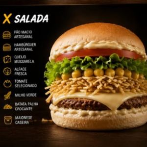 imagem do produto X salada