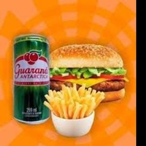 imagem do produto C-1 ( 1 X-salada + refri + batata p)