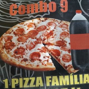 imagem do produto C-9 (1 pizza família + pet 1'5)