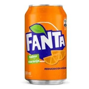 imagem do produto fanta laranja lata