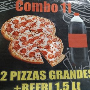 imagem do produto C-11 (2 pizza grande + pet1'5)