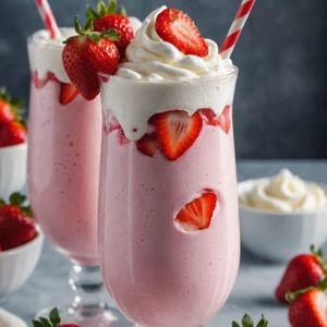 imagem do produto milkshake morango