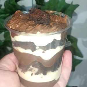 imagem do produto Copo Brownie, Brigadeiro e Nutella - 150ml