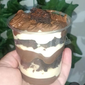 imagem do produto Copo Brownie, Brigadeiro e Nutella - 250ml